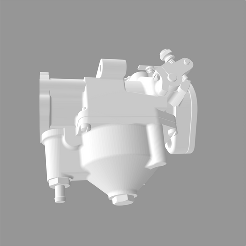 S&S Bキャブレター 3D CAD model