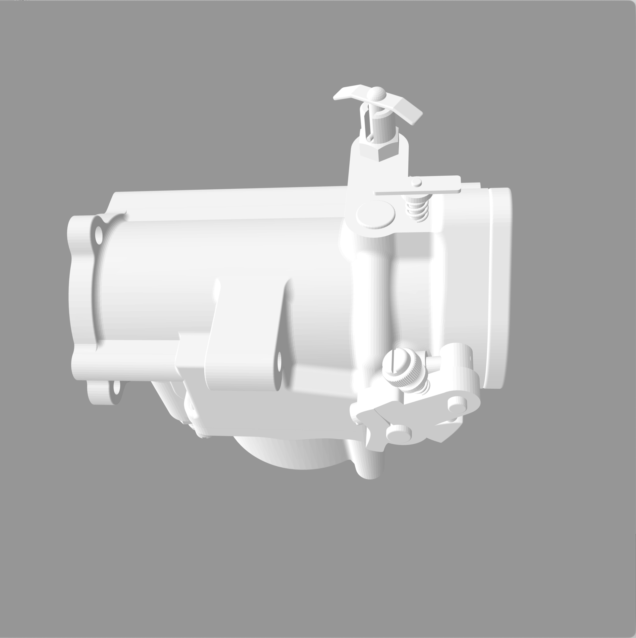 S&S Bキャブレター 3D CAD model