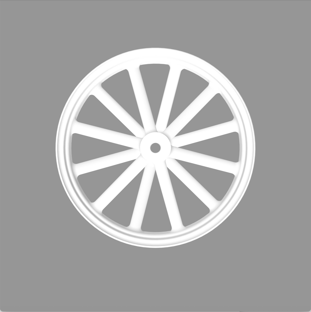 19インチ　カルマグホイール　3D CAD モデル