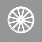 19インチ　カルマグホイール　3D CAD モデル