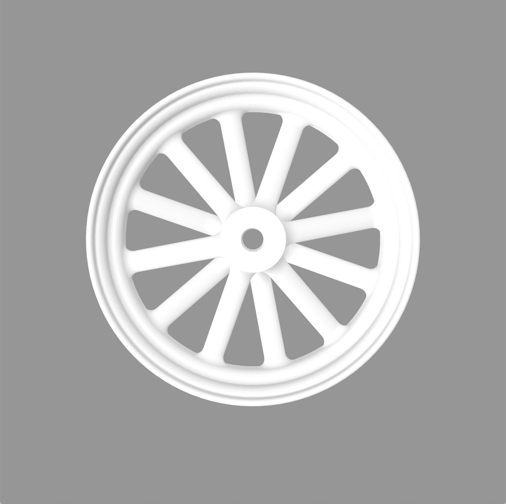 16インチ カルマグホイール 3D CAD モデル