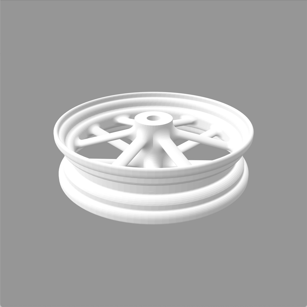 16インチ カルマグホイール 3D CAD モデル