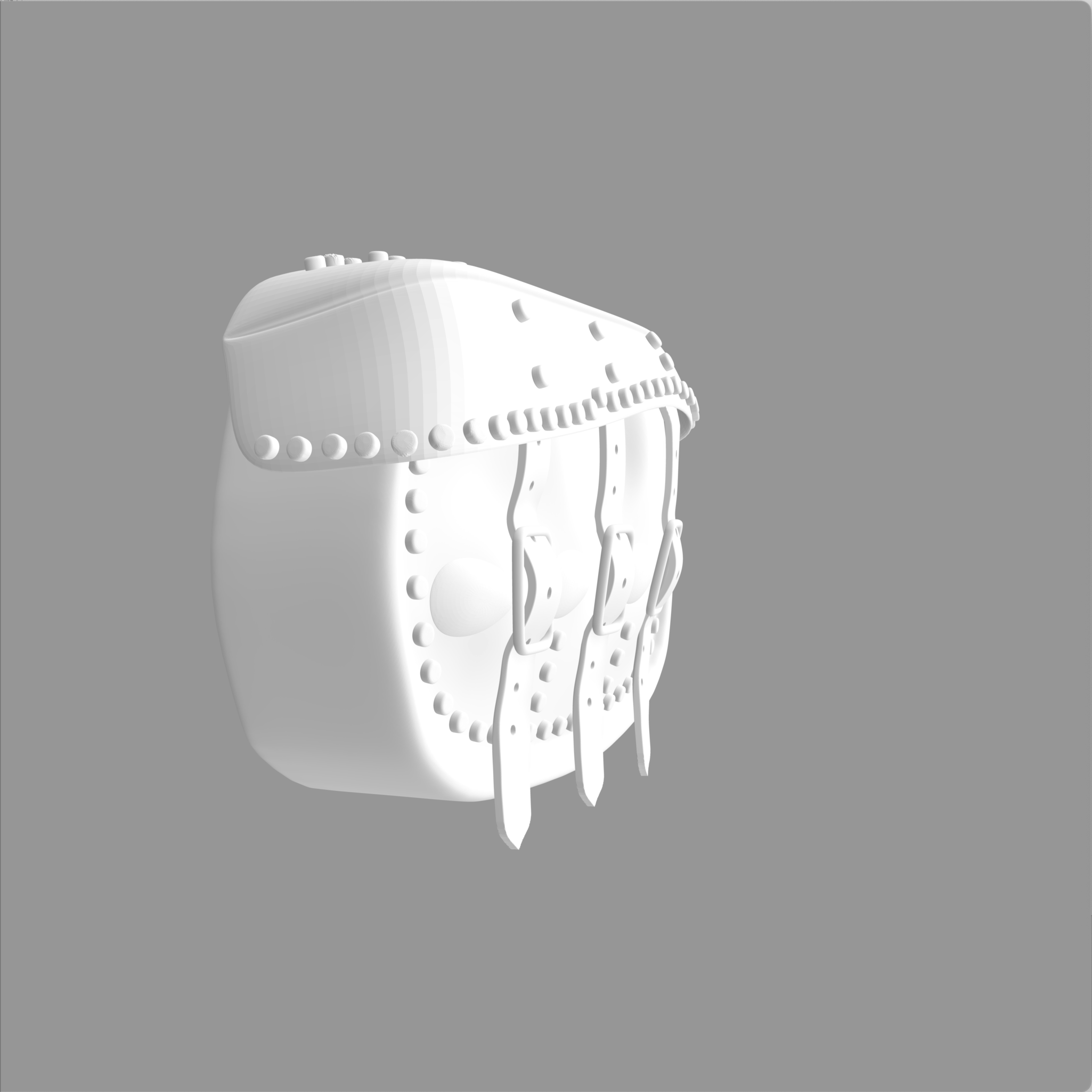 パンヘッド 純正サドルバッグ 3D CAD モデル