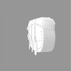 パンヘッド 純正サドルバッグ 3D CAD モデル