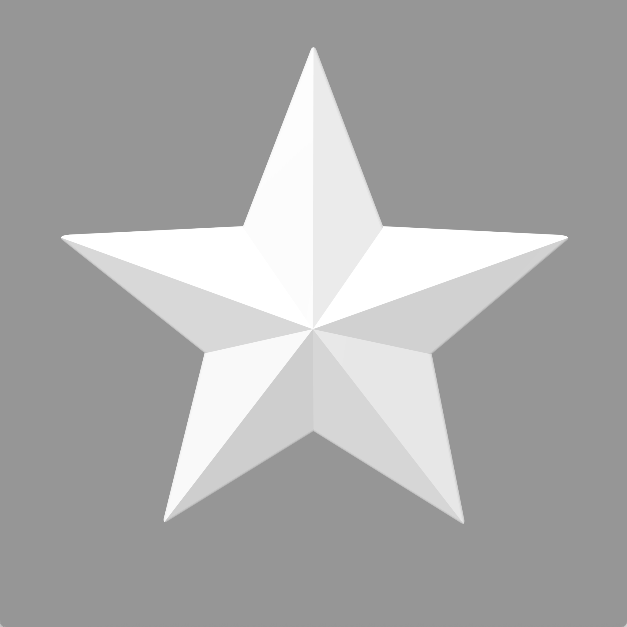 スターオーナメント　3D CAD モデル