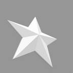 Star Ornament 3D CAD Model