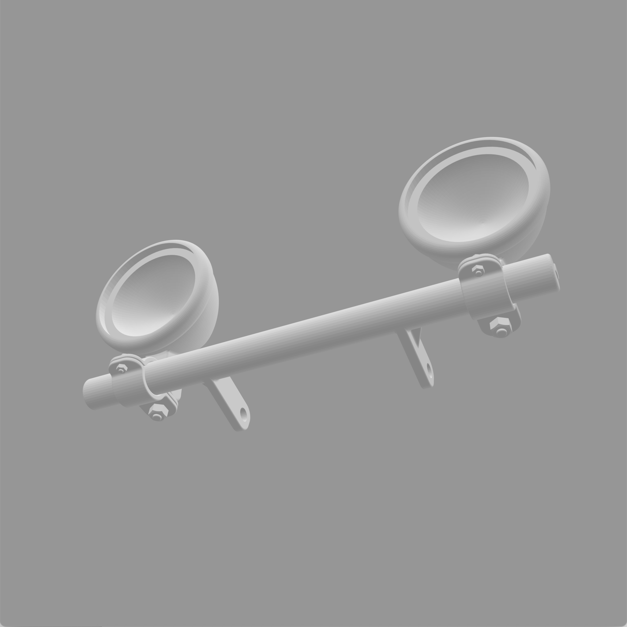 スポットランプ　3D CAD モデル