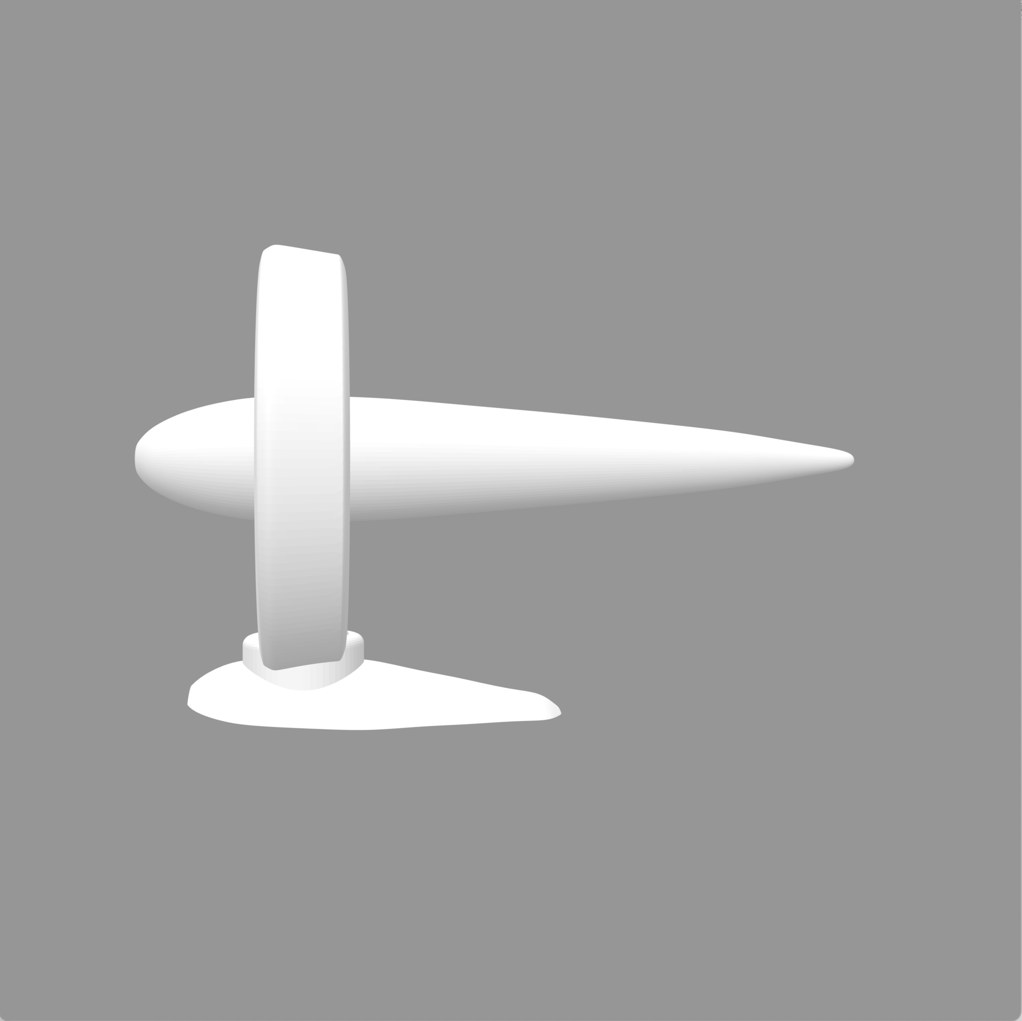 ナックルヘッド ボムサイト フェンダーオーナメント 3D CAD モデル