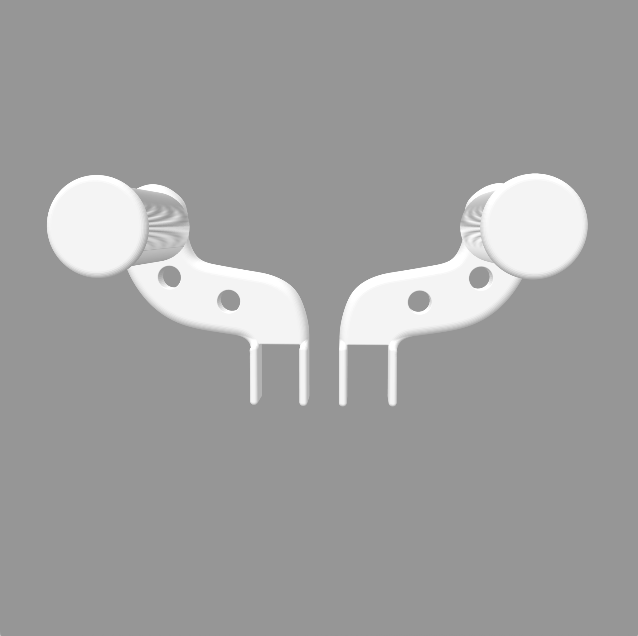 パッセンジャーペグ　3D CAD モデル