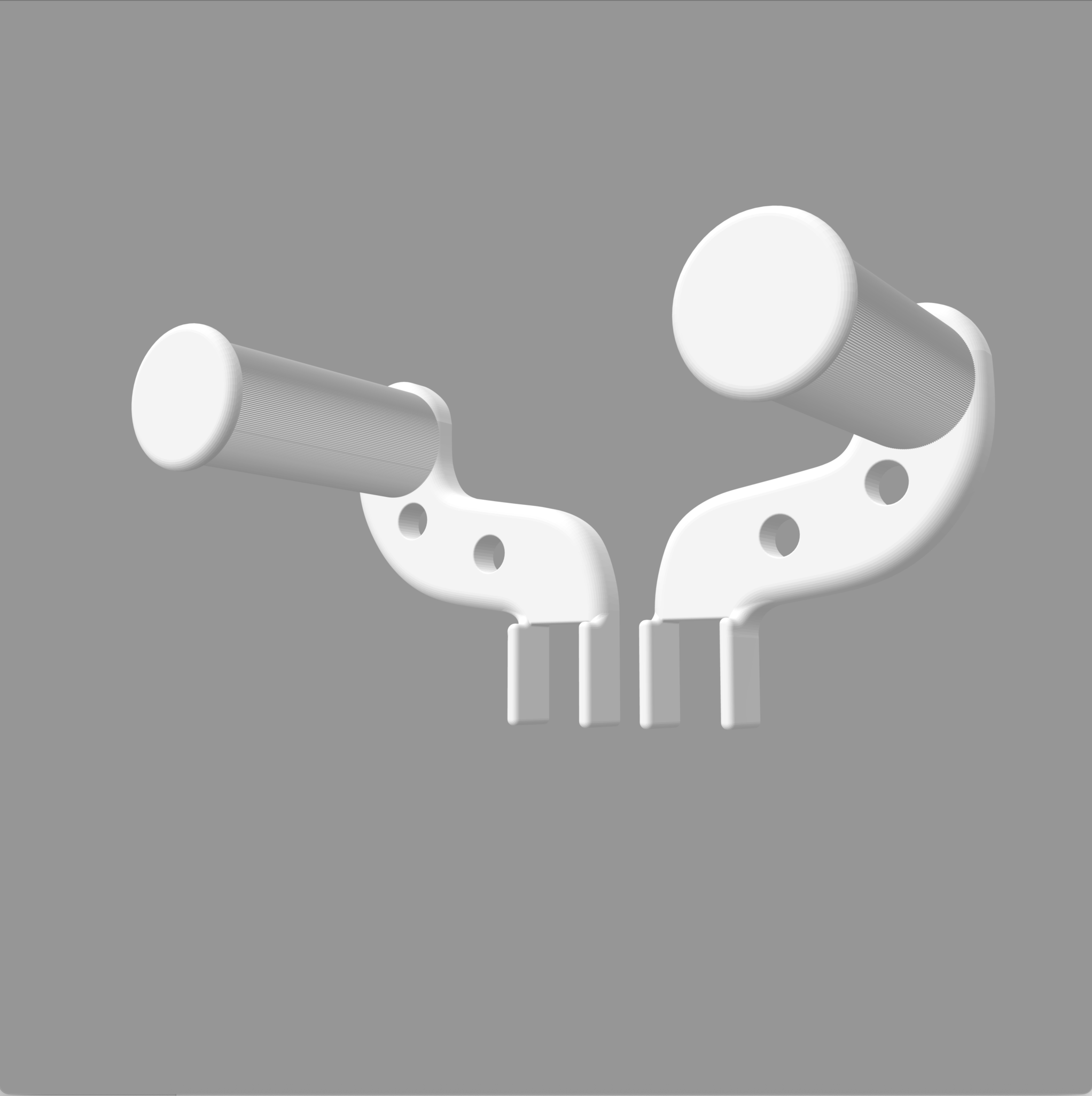 パッセンジャーペグ　3D CAD モデル