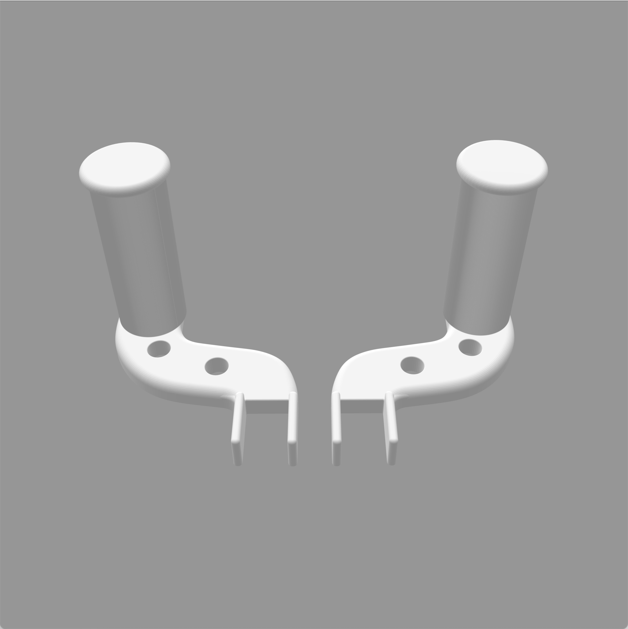 パッセンジャーペグ　3D CAD モデル