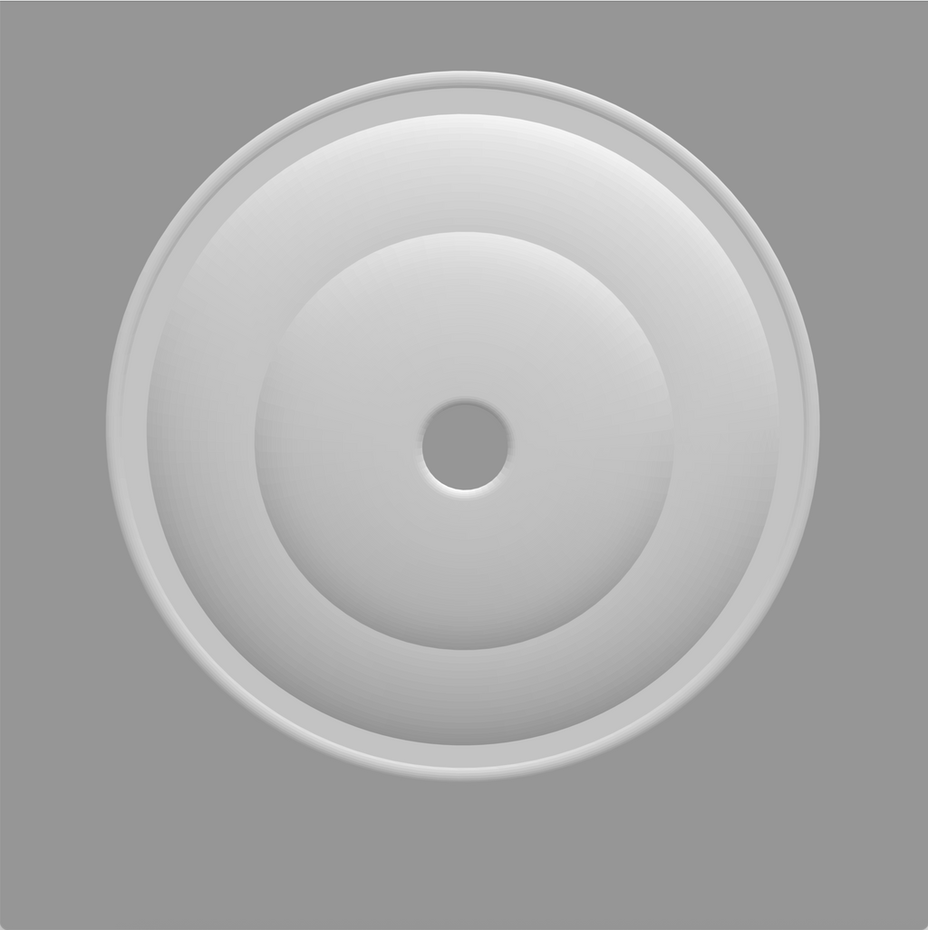 16インチ　ホイールキャップ　3D CAD モデル