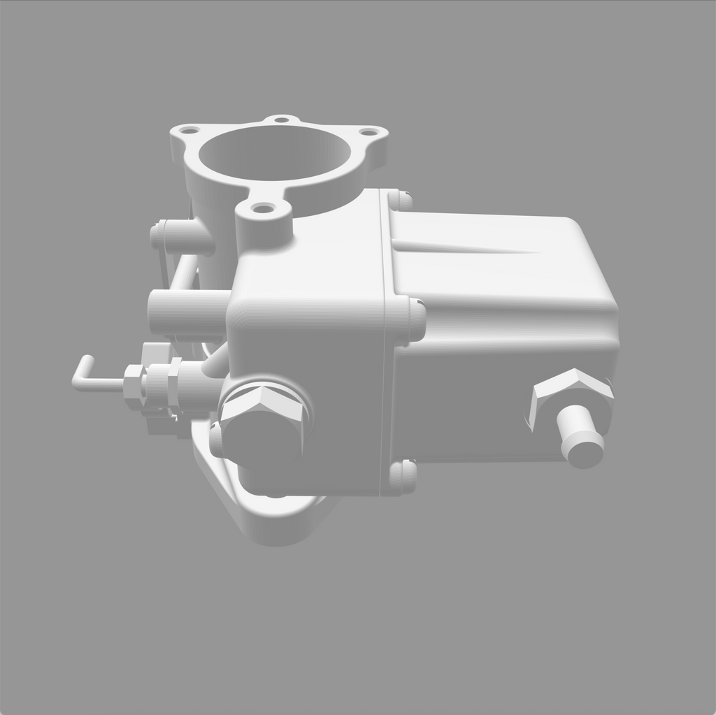 リンカート DC キャブレター 3D CAD model