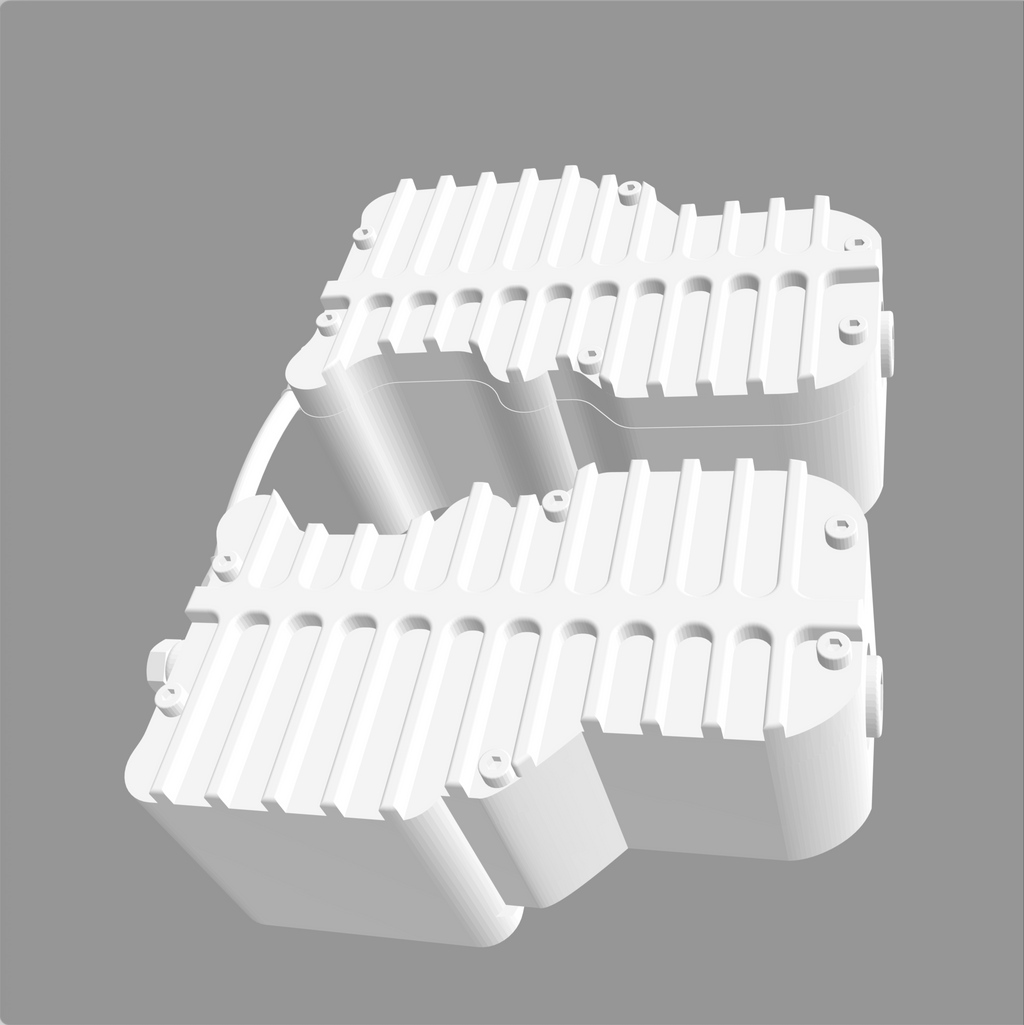 パットケネディズ スプリットロッカーカバー 3D CAD model