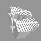 パットケネディズ スプリットロッカーカバー 3D CAD model