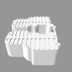 パットケネディズ スプリットロッカーカバー 3D CAD model