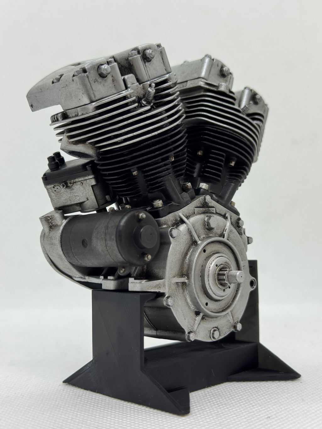 1/6 Scale Early Shovelhead Engine Model with Magneto