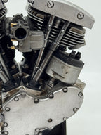 1/6 Scale Early Shovelhead Engine Model with Magneto