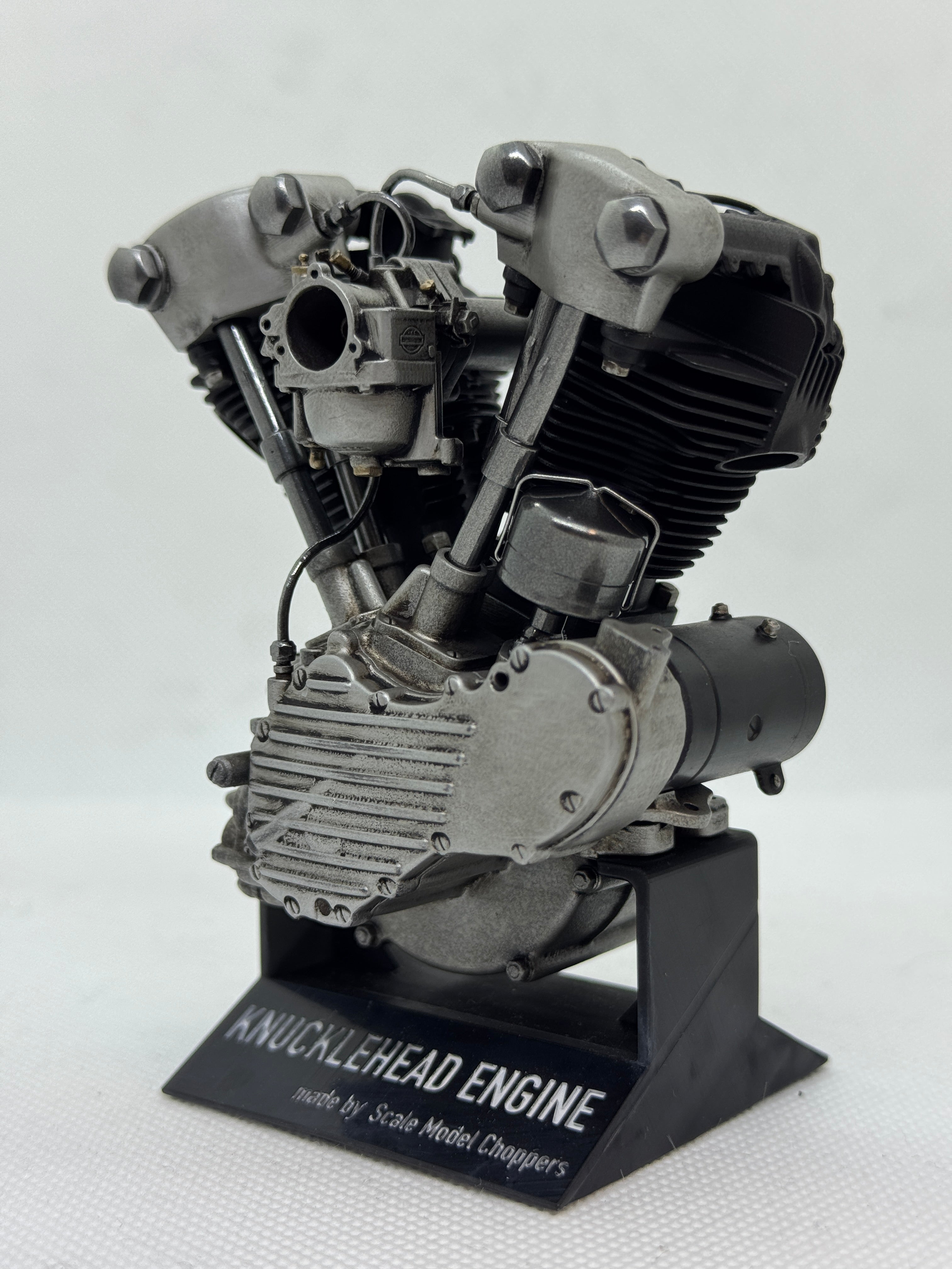 1/6スケール ナックルヘッドエンジンモデル S&S Eキャブ仕様
