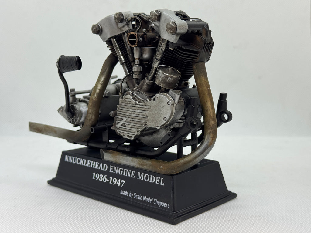 【1点限定】1/6スケール ナックルヘッド FDE リアルエイジング｜ドラッグパイプ（Serial No.1）