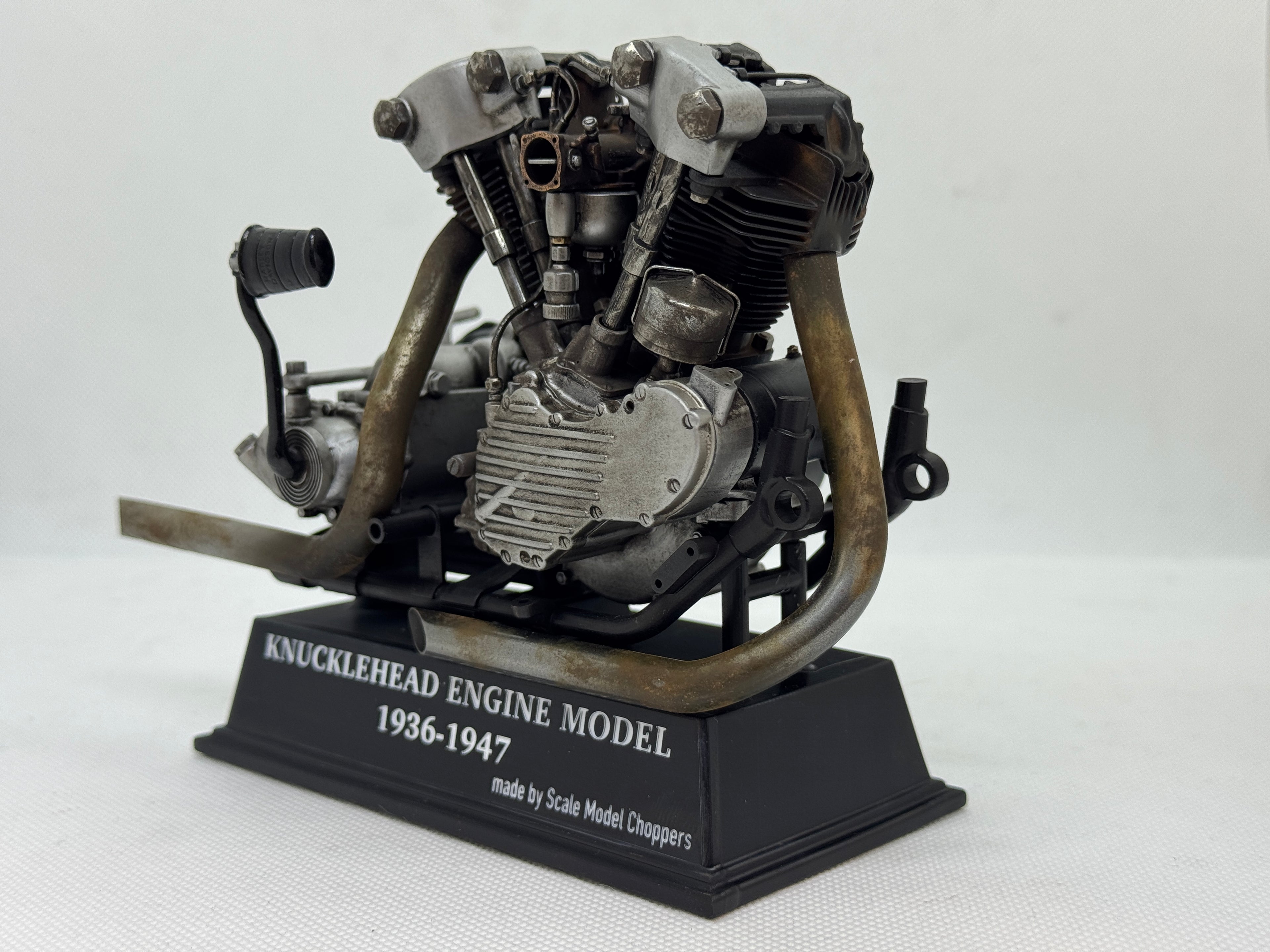 【1点限定】1/6スケール ナックルヘッド FDE リアルエイジング｜ドラッグパイプ（Serial No.1）