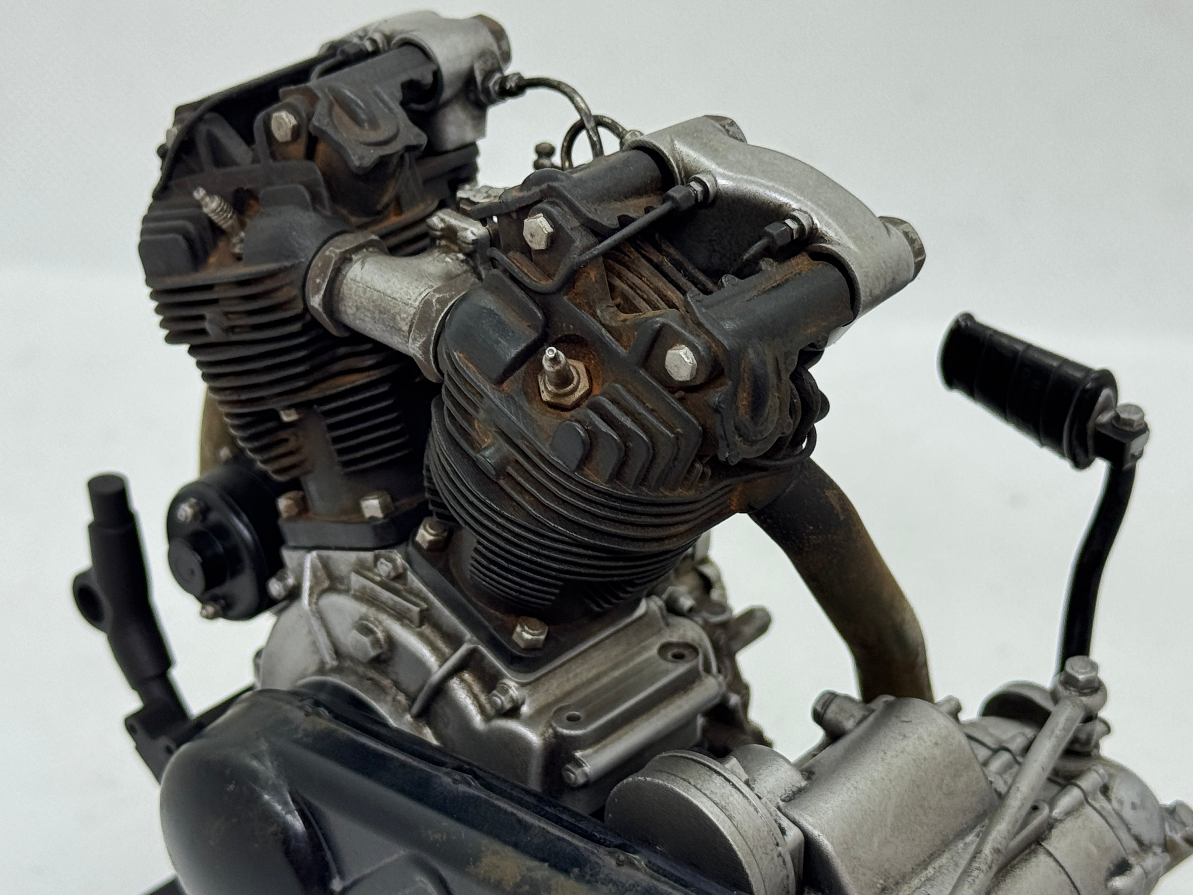 【1点限定】1/6スケール ナックルヘッド FDE リアルエイジング｜ドラッグパイプ（Serial No.1）