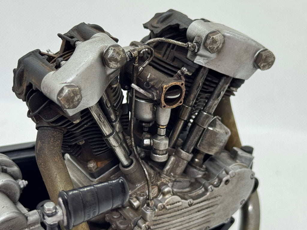 【1点限定】1/6スケール ナックルヘッド FDE リアルエイジング｜ドラッグパイプ（Serial No.1）