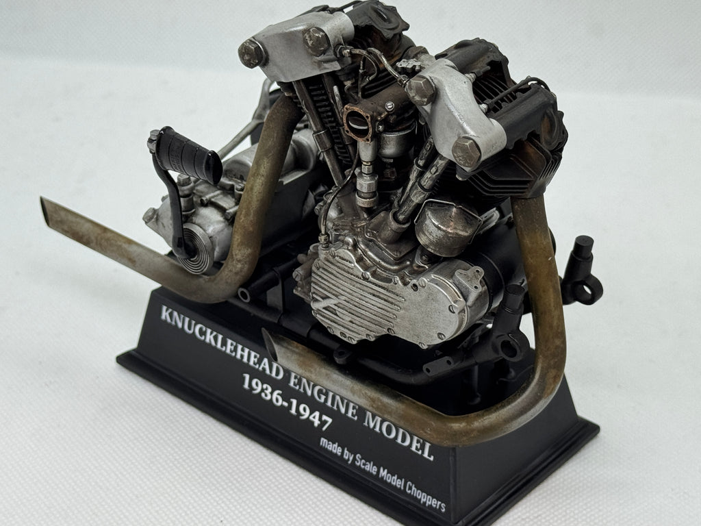 【1点限定】1/6スケール ナックルヘッド FDE リアルエイジング｜ドラッグパイプ（Serial No.1）