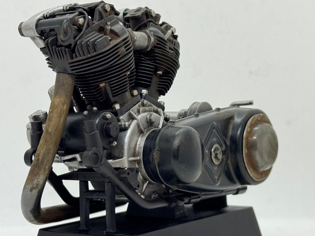 【1点限定】1/6スケール ナックルヘッド FDE リアルエイジング｜ドラッグパイプ（Serial No.1）