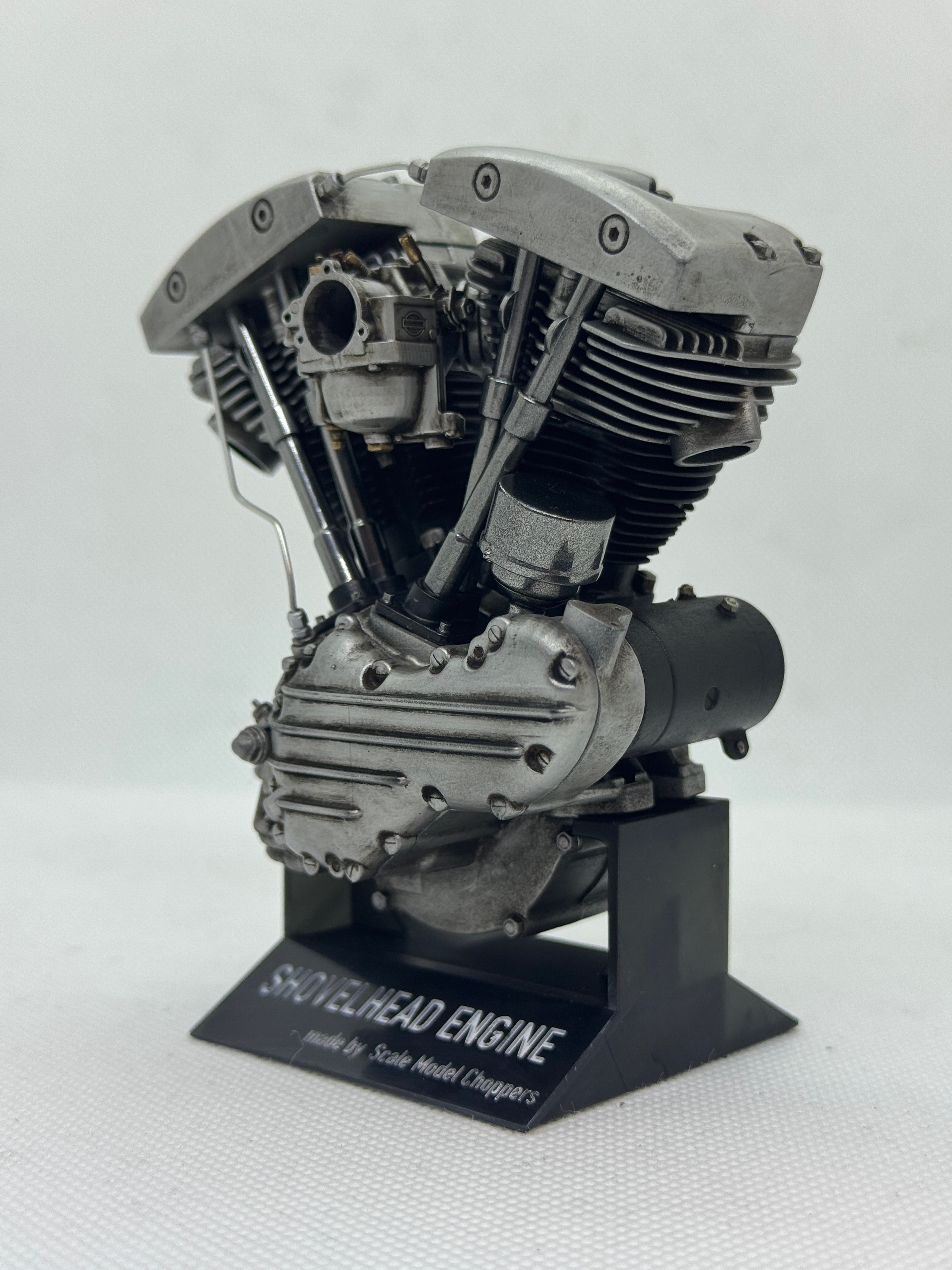 1/6スケール パンショベルエンジンモデル S&S Eキャブ仕様