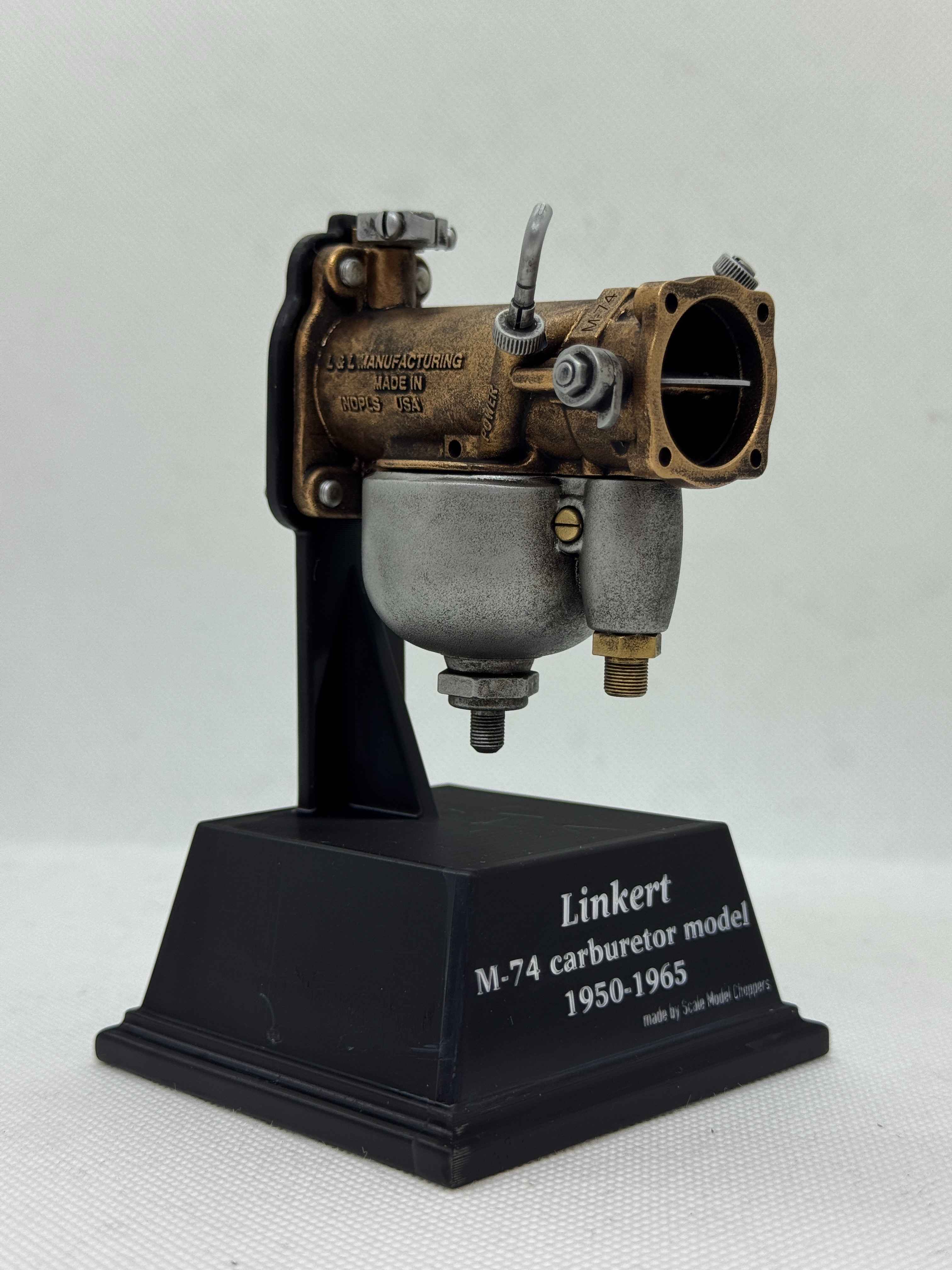 1/2 scale Linkart M-74 carburetor model