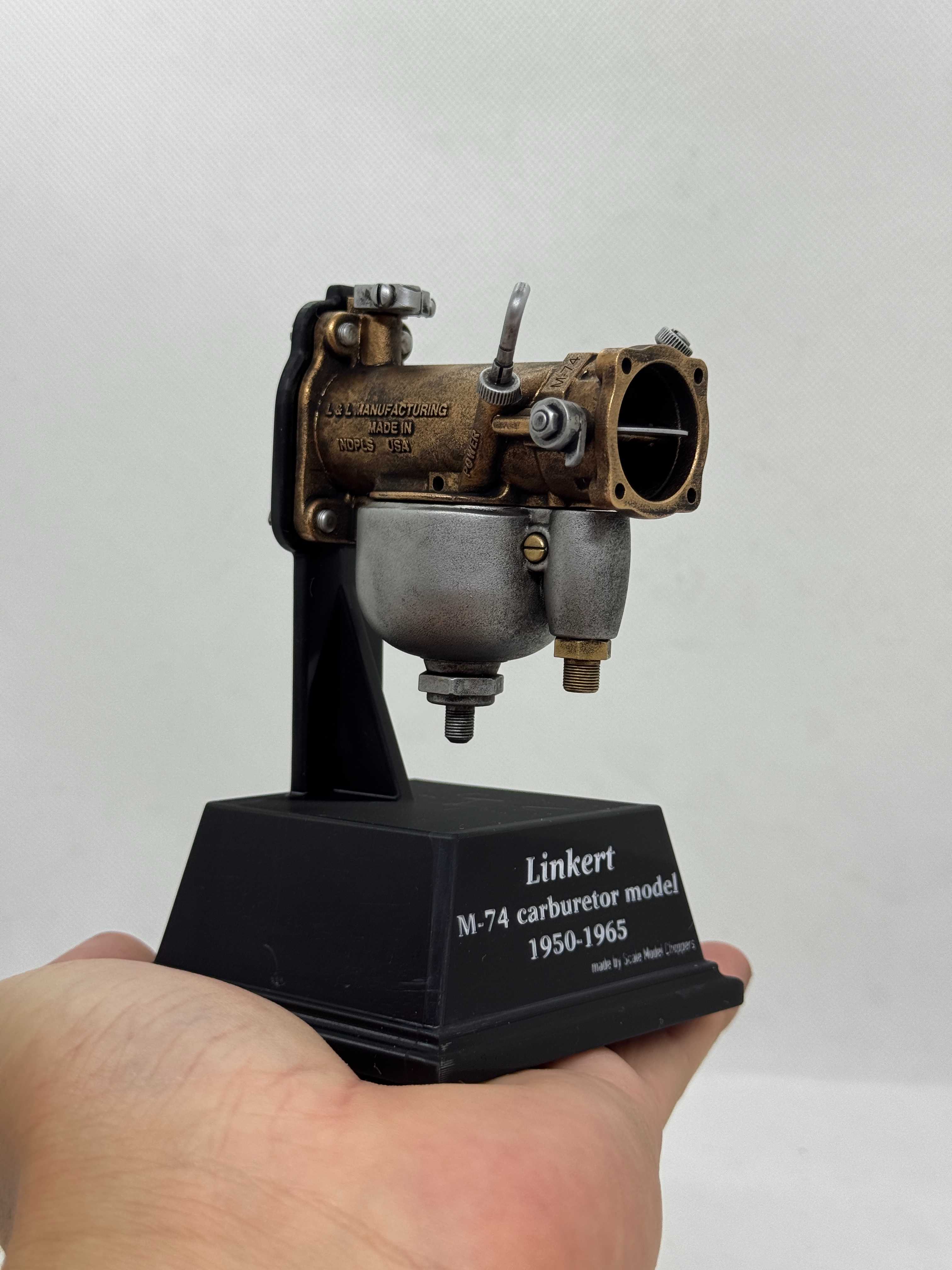 1/2 scale Linkart M-74 carburetor model