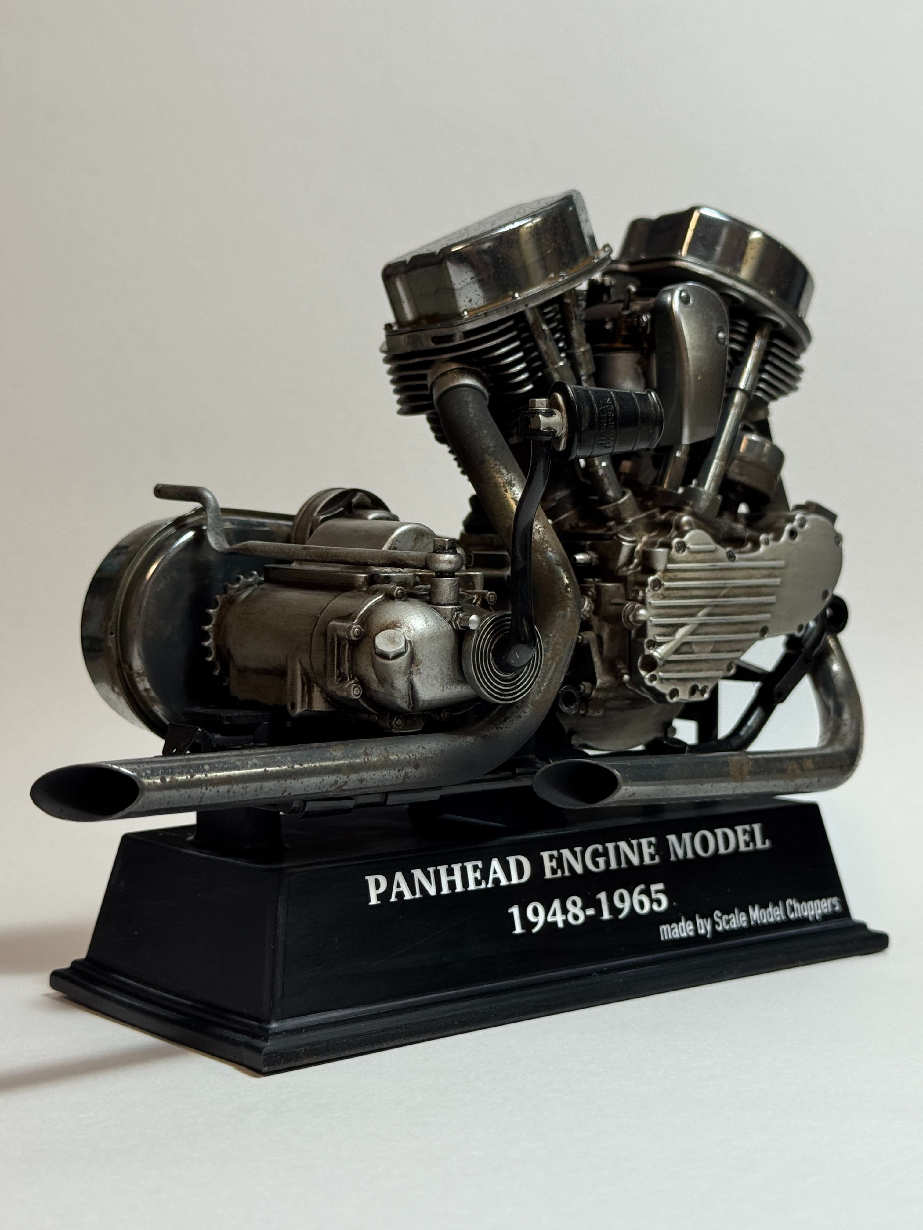 【1/6スケール精密モデル】パンヘッド Full Drive Edition パンヘッド / Panhead – Scale Model Choppers
