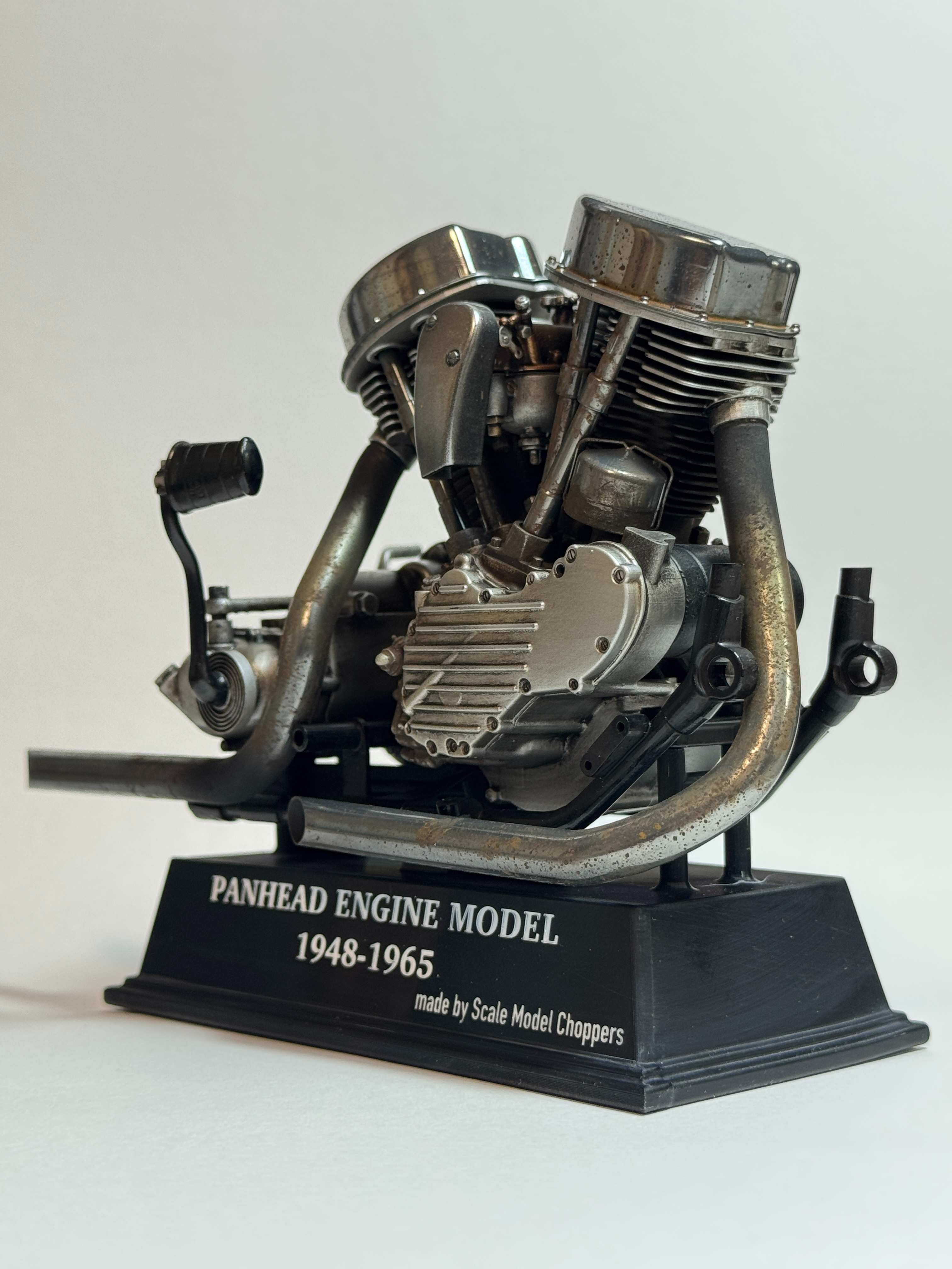 【1/6スケール精密モデル】パンヘッド Full Drive Edition パンヘッド / Panhead – Scale Model Choppers