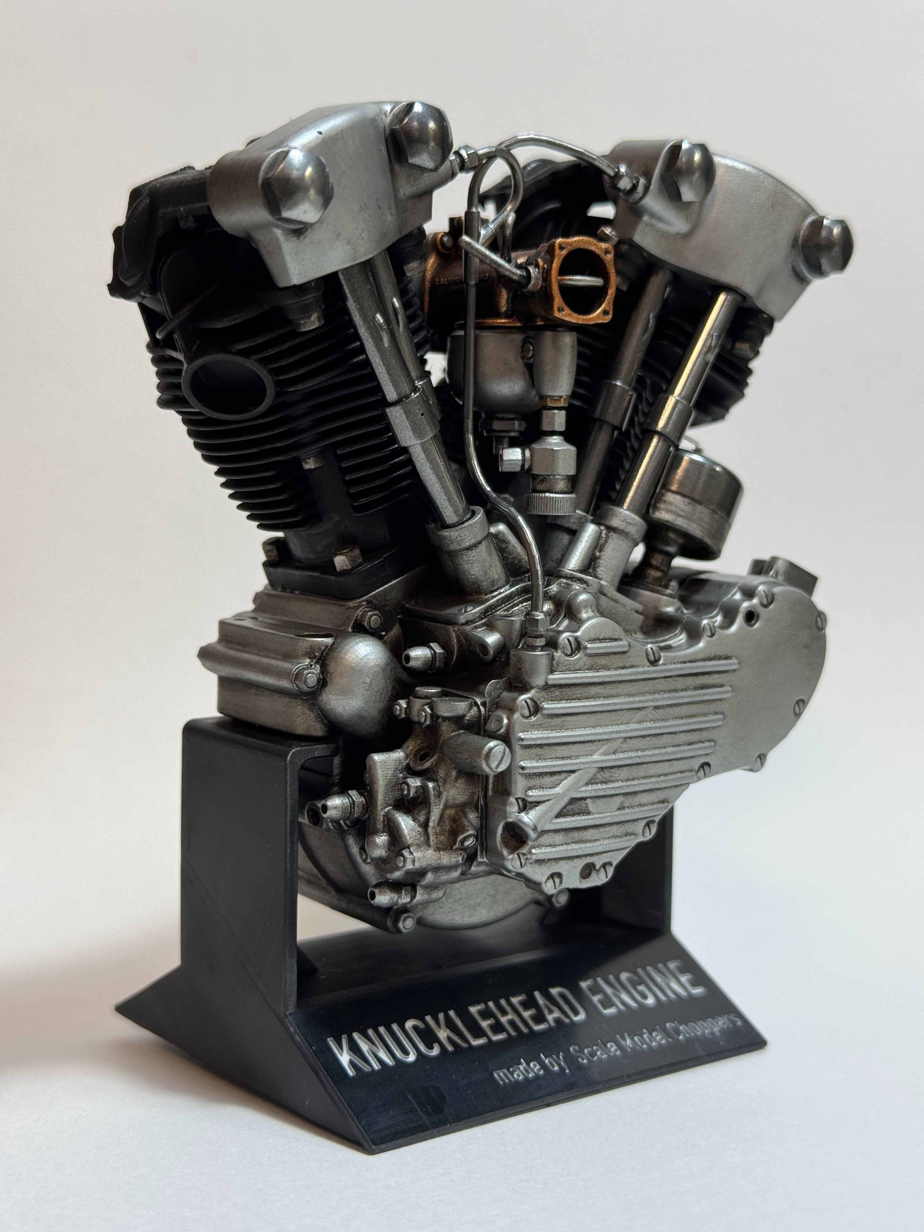 1/6スケール ナックルヘッドエンジン | 1936〜1947年式 OHV