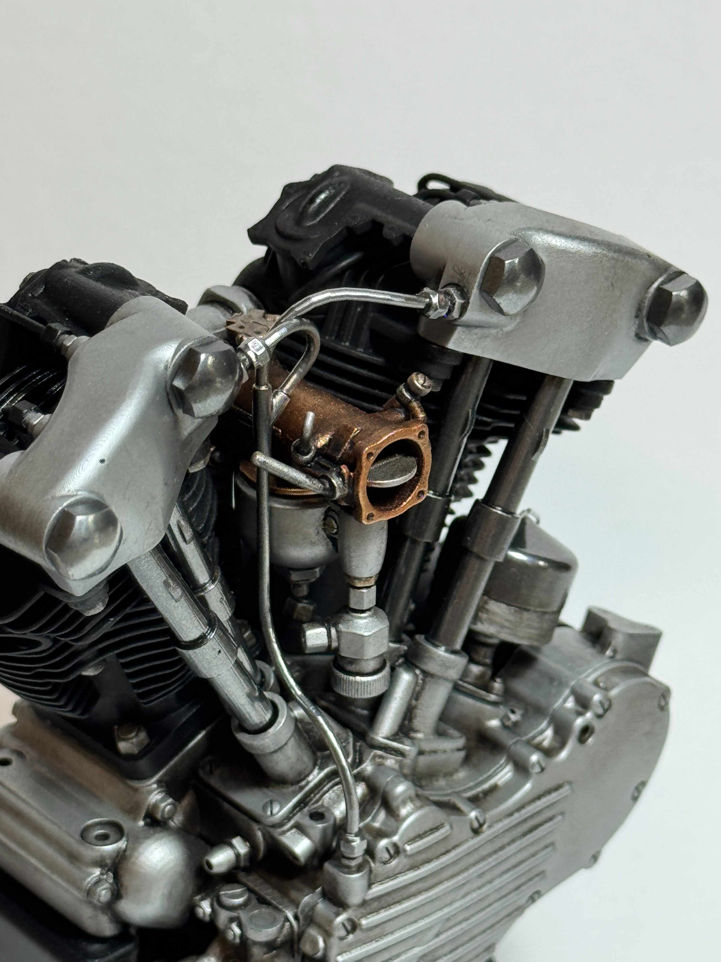 1/6スケール ナックルヘッドエンジン | 1936〜1947年式 OHV