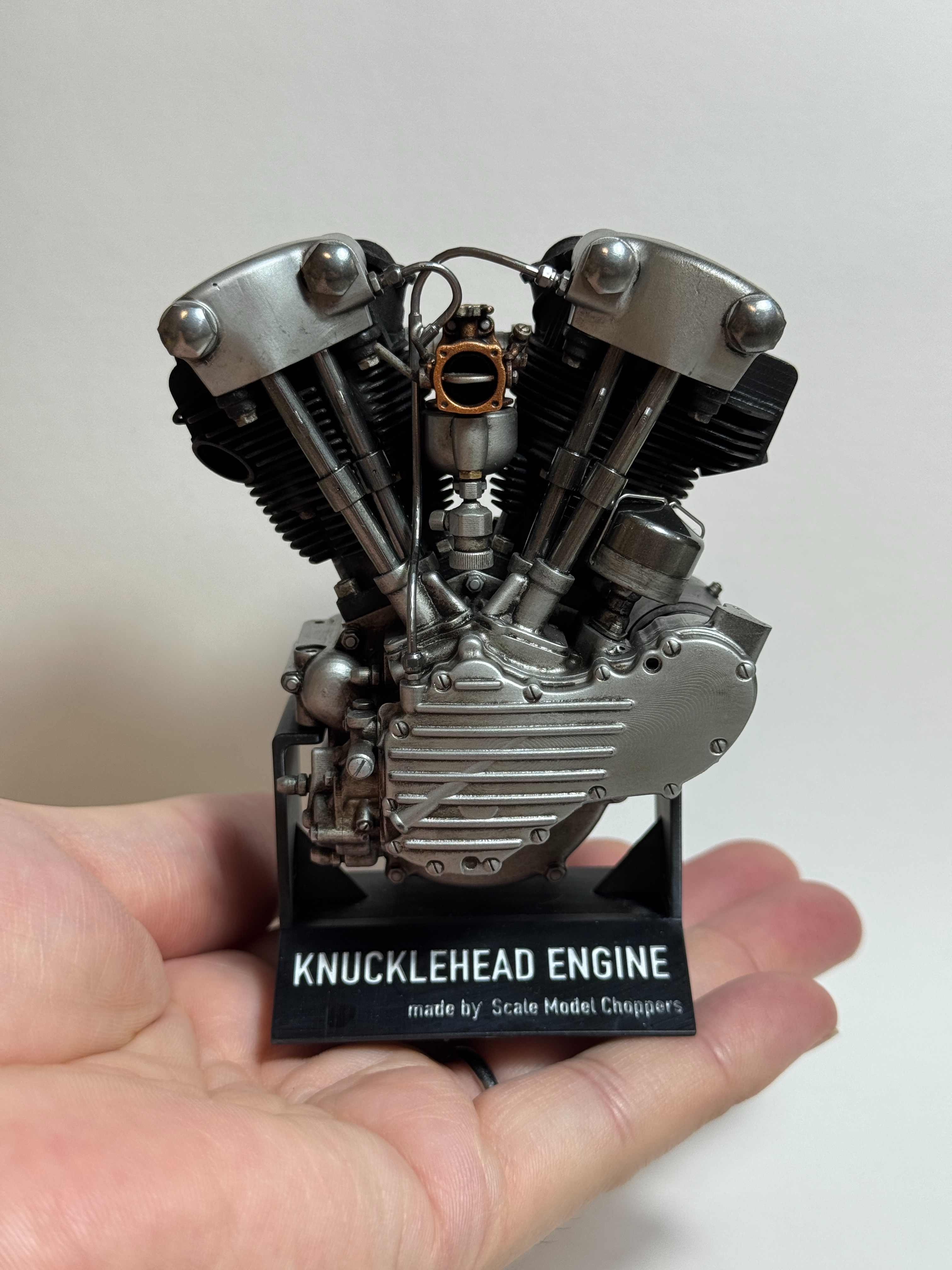 1/6スケール ナックルヘッドエンジン | 1936〜1947年式 OHV