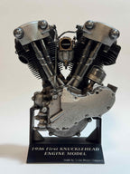 1/6 Scale 1936 First Knucklehead Engine Model
