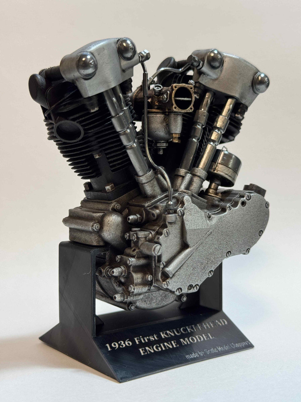 1/6 Scale 1936 First Knucklehead Engine Model