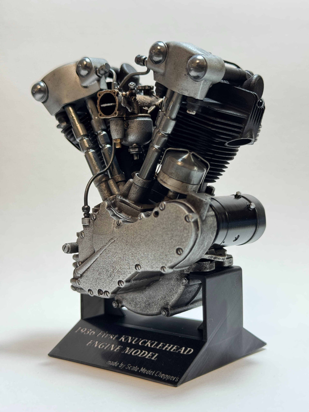1/6 Scale 1936 First Knucklehead Engine Model