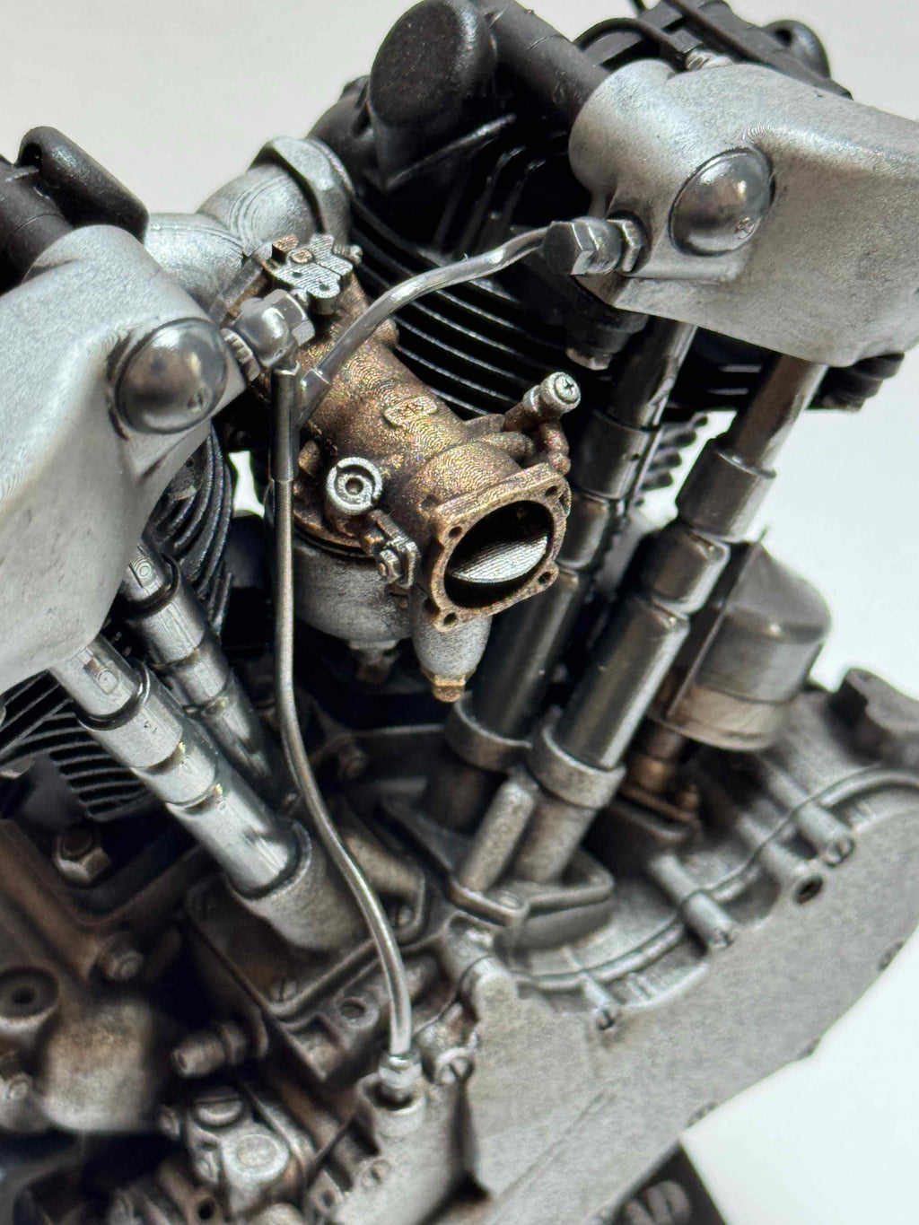 1/6 Scale 1936 First Knucklehead Engine Model