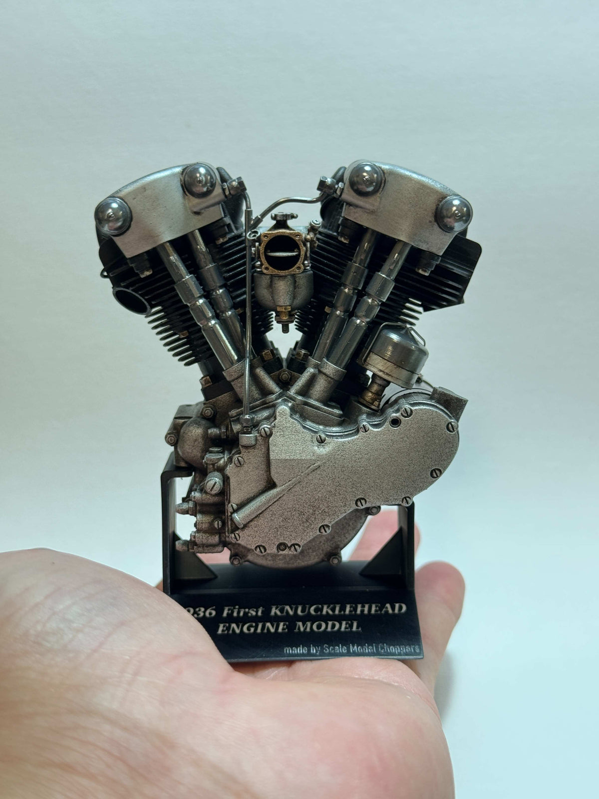 1/6 Scale 1936 First Knucklehead Engine Model