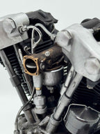 1/6スケール ナックルヘッドエンジンモデル｜光造形3Dプリント製 精密塗装仕様｜初期OHVの造形美を濃密再現