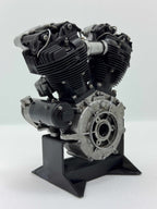 1/6スケール ナックルヘッドエンジンモデル｜光造形3Dプリント製 精密塗装仕様｜初期OHVの造形美を濃密再現