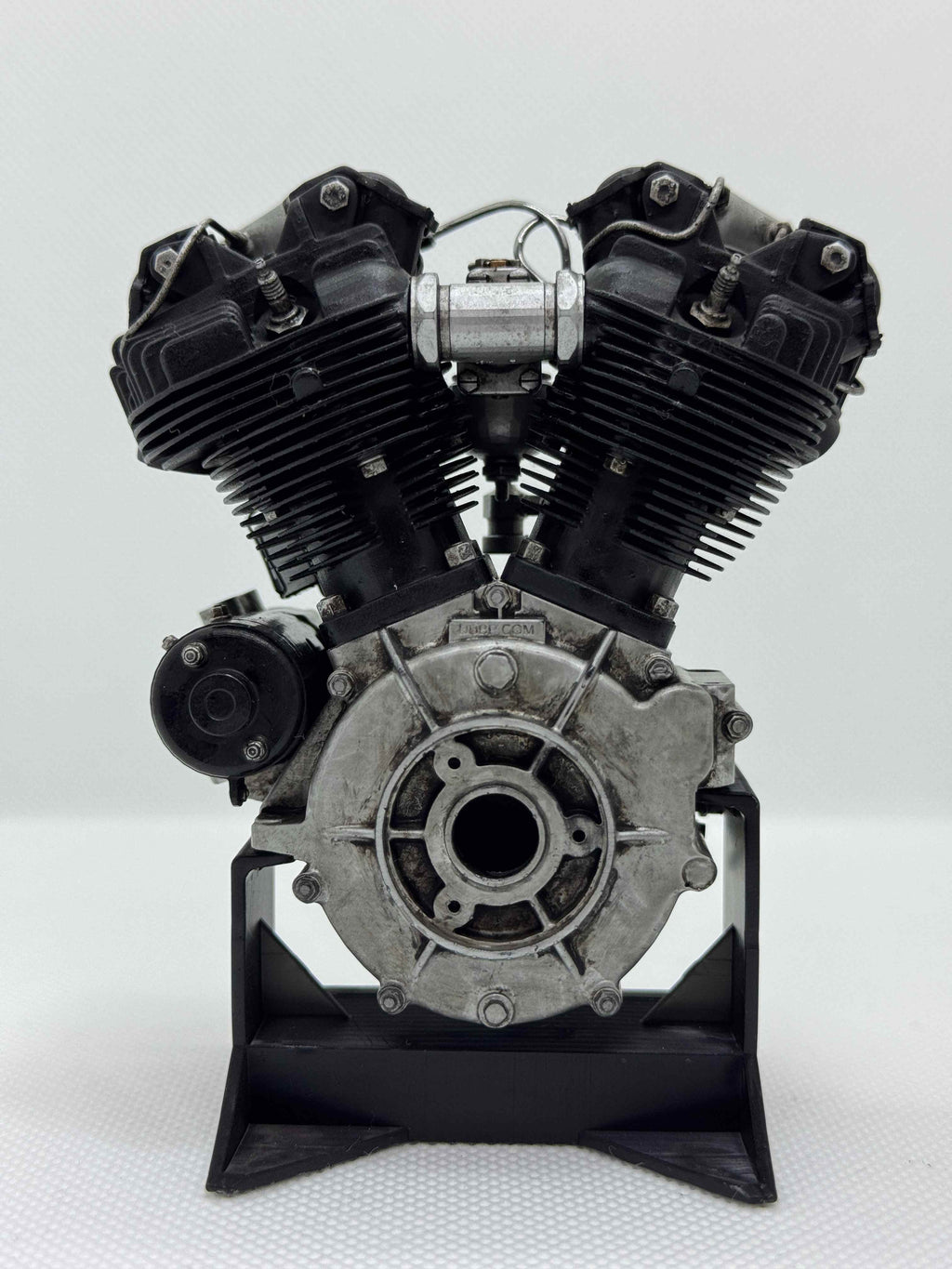 1/6スケール ナックルヘッドエンジンモデル｜光造形3Dプリント製 精密塗装仕様｜初期OHVの造形美を濃密再現