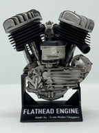 1/6 Scale Flathead Morris Magneto Engine Model | Stereolithography 3D Printed with Precision Paint Finish | 3D Representation of the Origins of Vintage V-Twin Engines