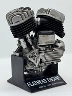 1/6 Scale Flathead Morris Magneto Engine Model | Stereolithography 3D Printed with Precision Paint Finish | 3D Representation of the Origins of Vintage V-Twin Engines