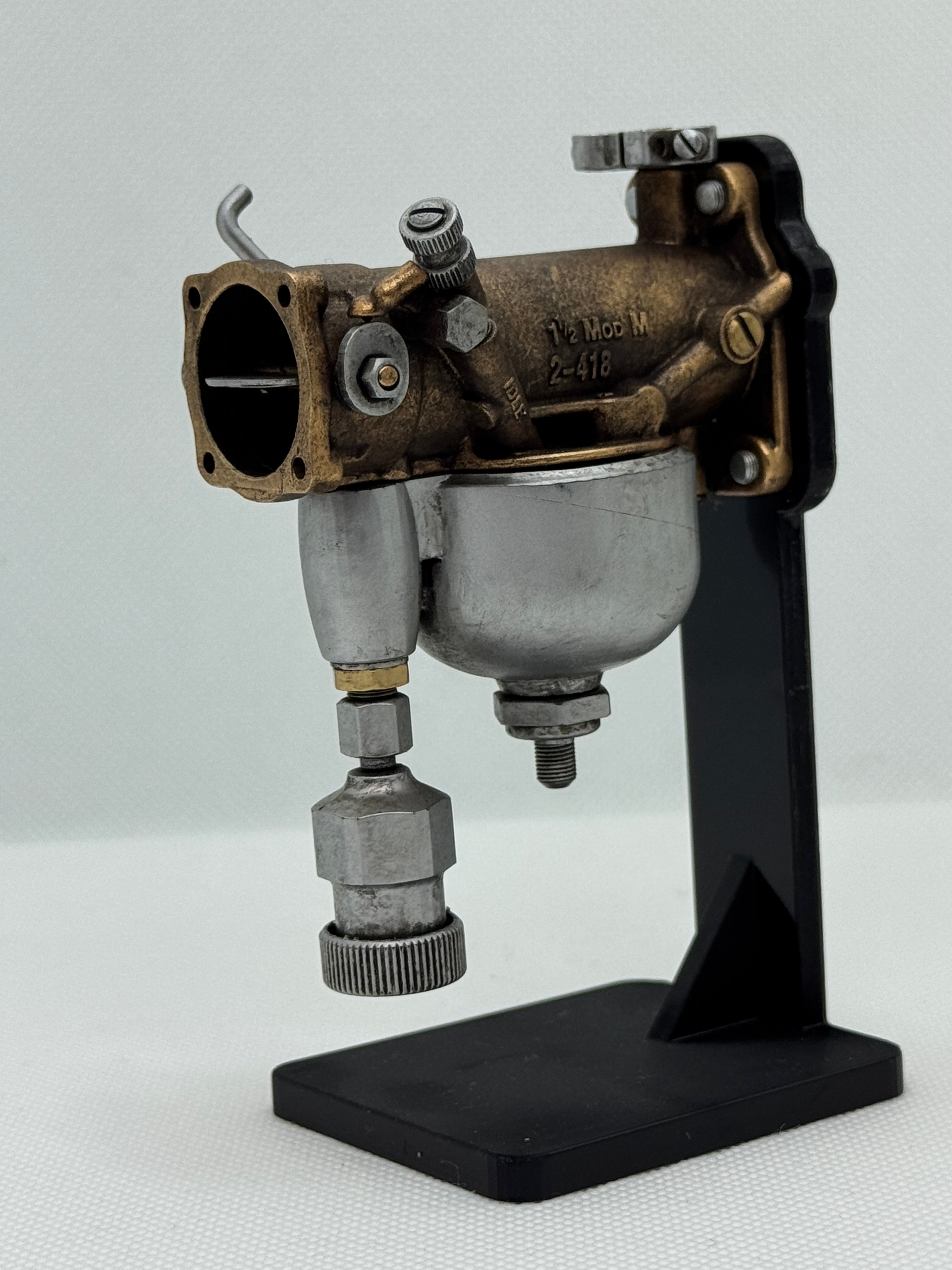 1/2スケール リンカート M-74 キャブレターモデル｜光造形3Dプリント製 精密塗装｜鋳物質感を再現したクラシックパーツ模型