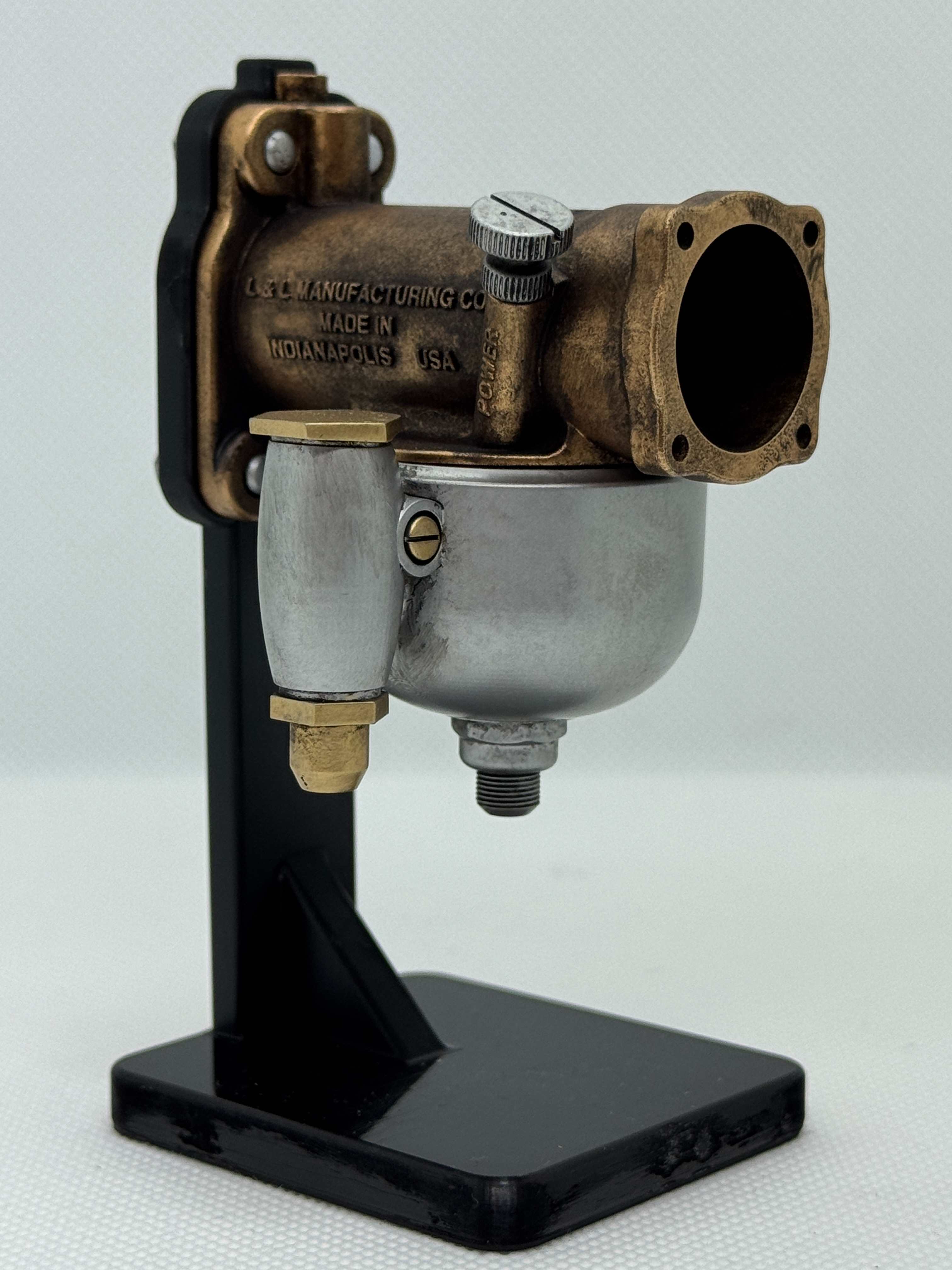 1/2スケール リンカート MR-3 キャブレターモデル｜光造形3Dプリント製 精密塗装｜鋳物質感を再現したクラシックパーツ模型