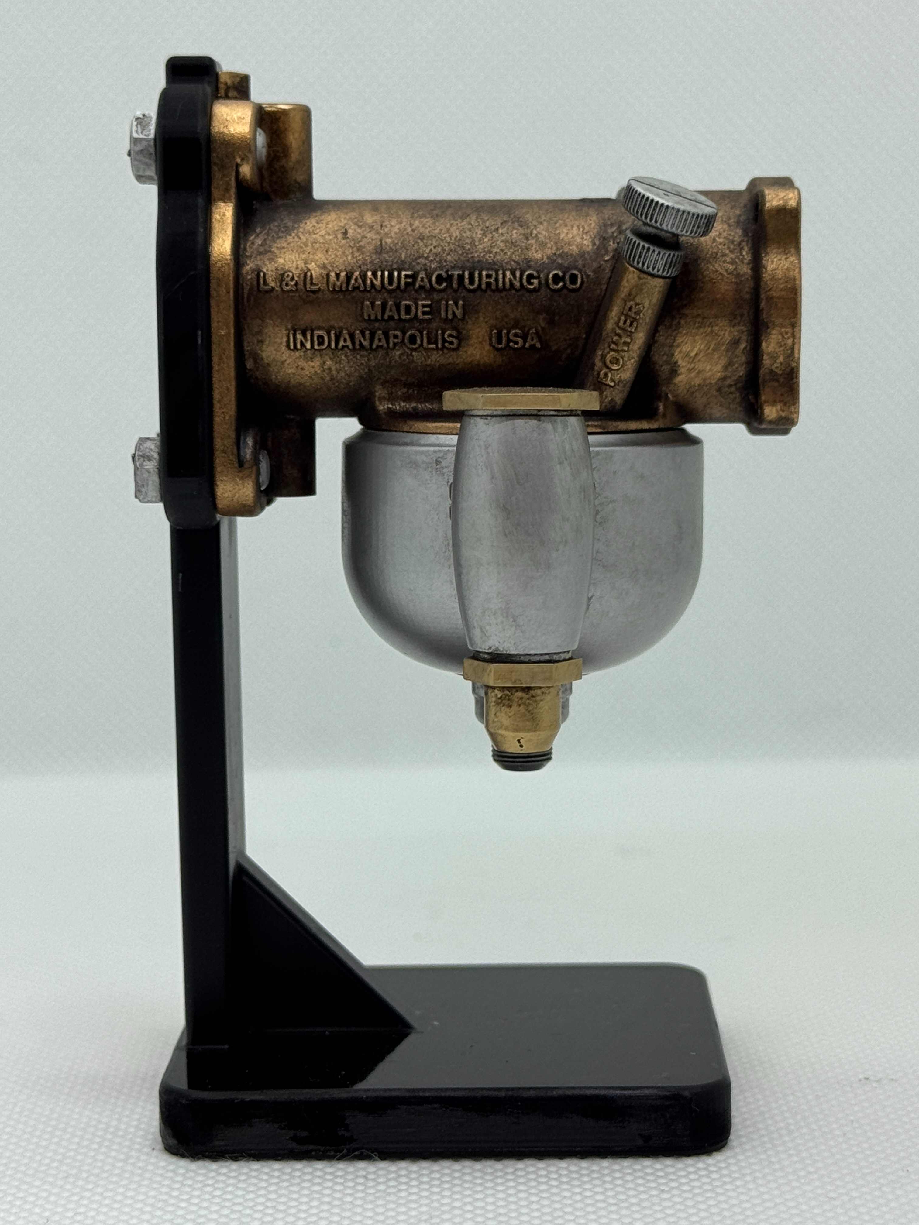 1/2スケール リンカート MR-3 キャブレターモデル｜光造形3Dプリント製 精密塗装｜鋳物質感を再現したクラシックパーツ模型